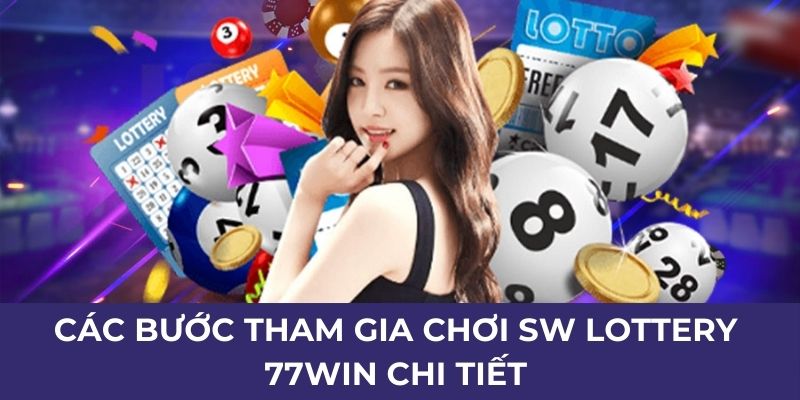 Các bước tham gia chơi SW Lottery 77Win chi tiết